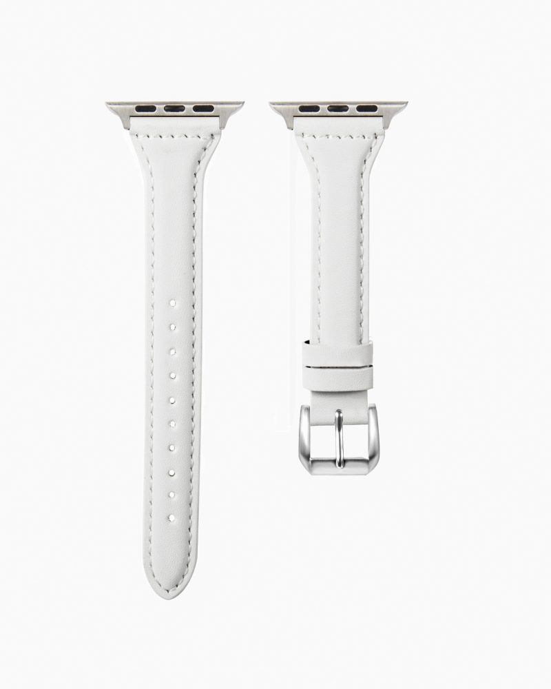 Ally Leather Strap White - Apple Watch Band 38-49mm
