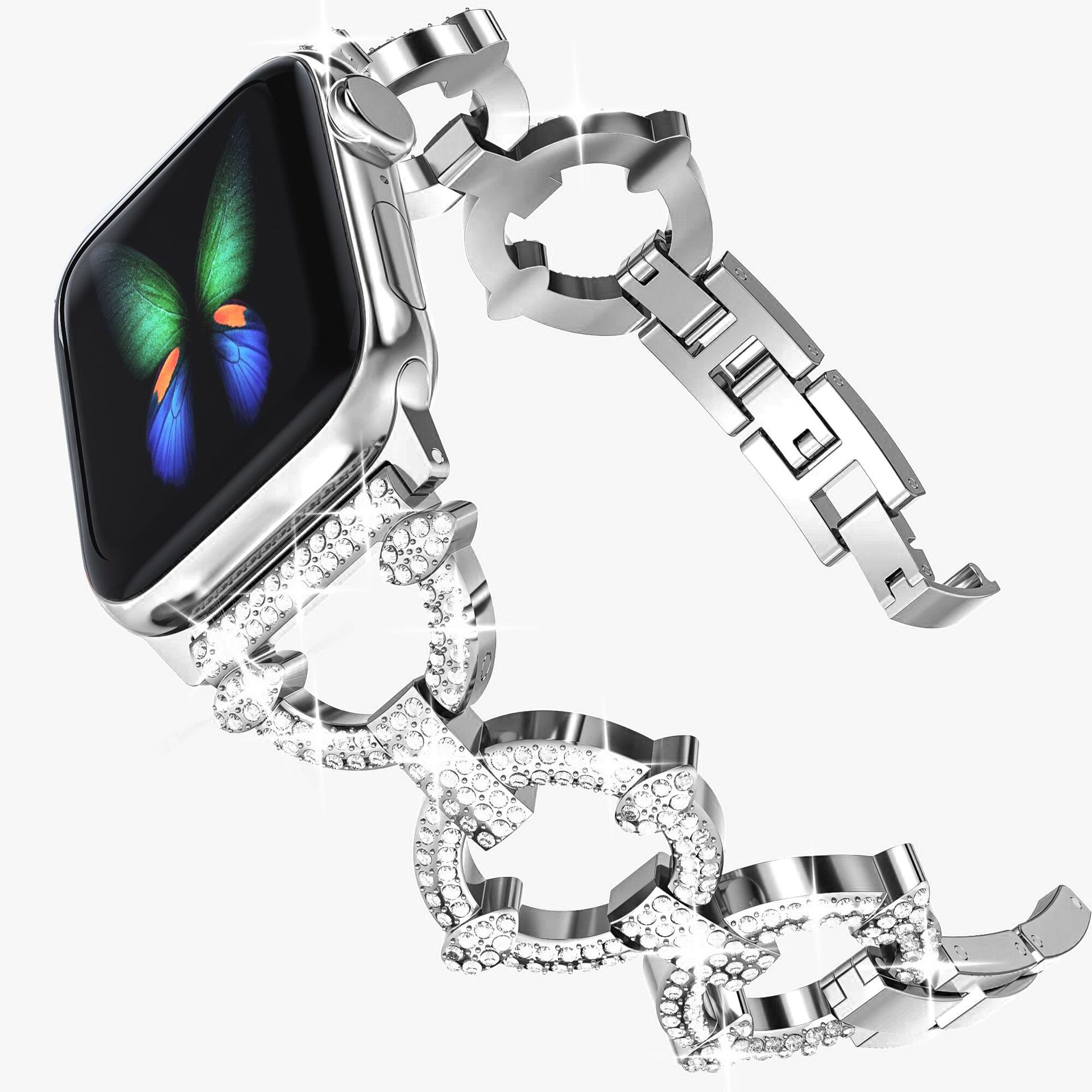 Alyssa Bracelet Band - Silver - Image 2