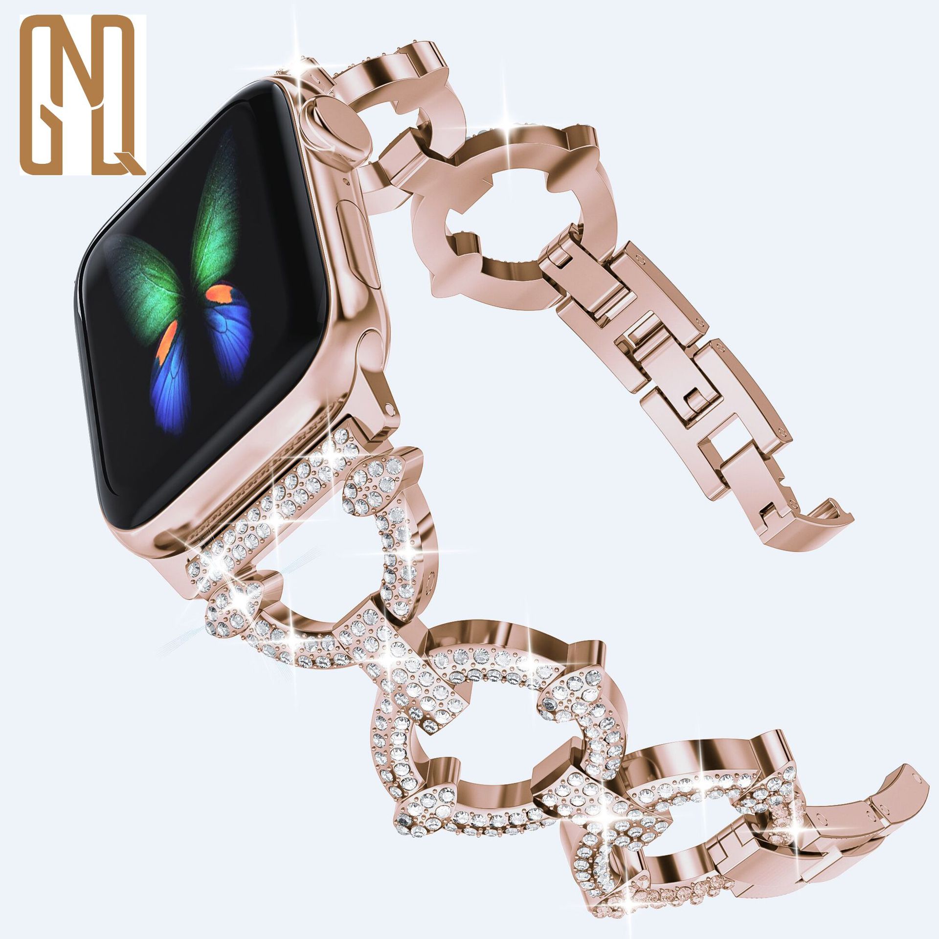 Alyssa Bracelet Band - Vintage Rose Gold - Image 2