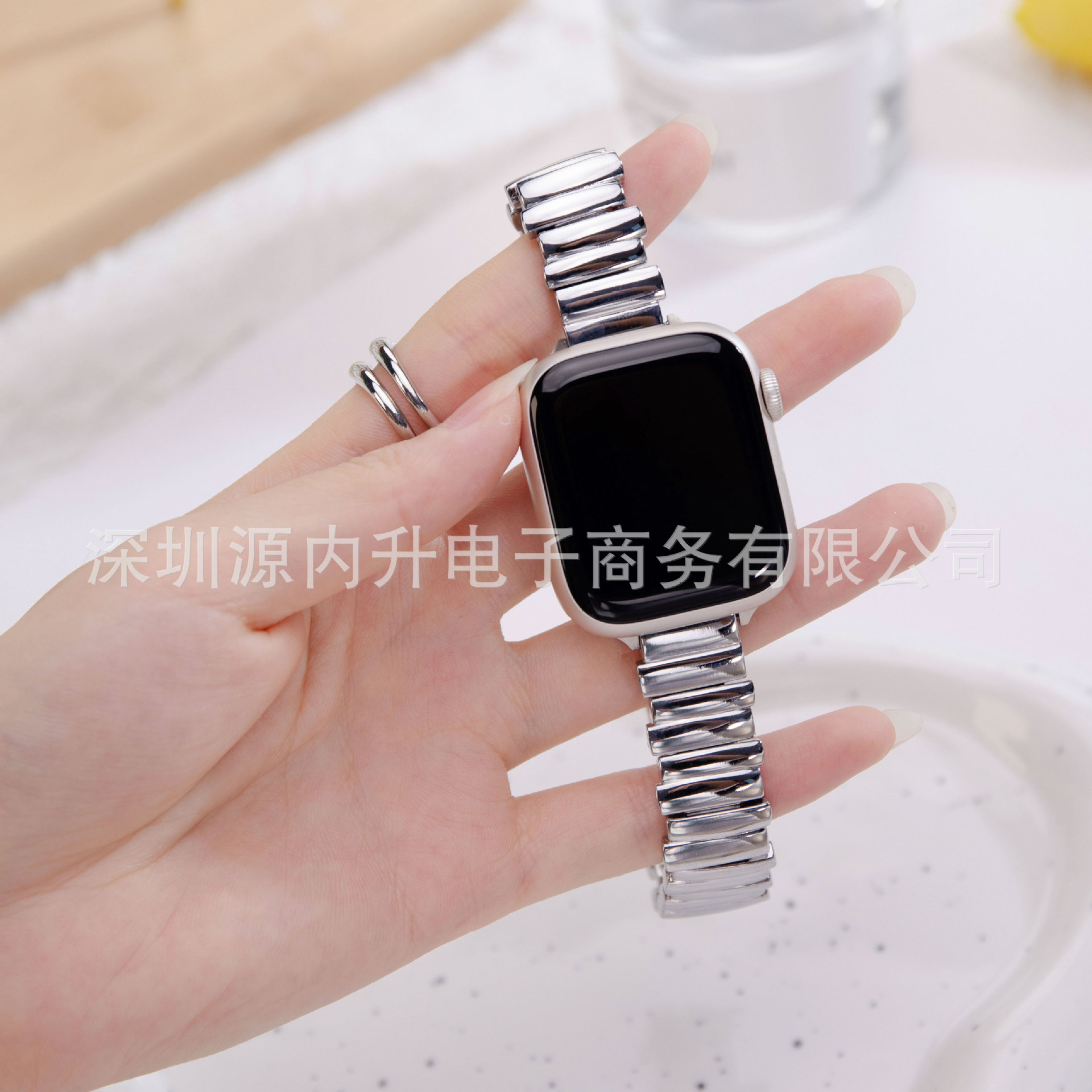Ellie Metal Strap - Silver