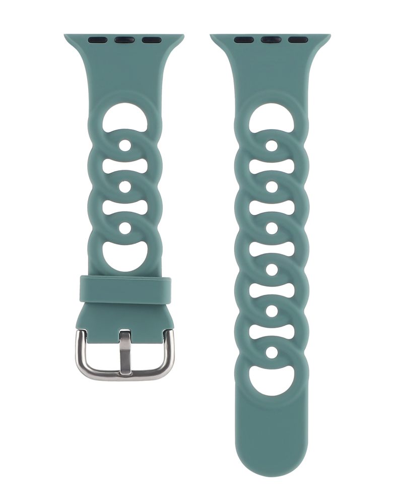 Flexi Silicone Strap - Pine Green