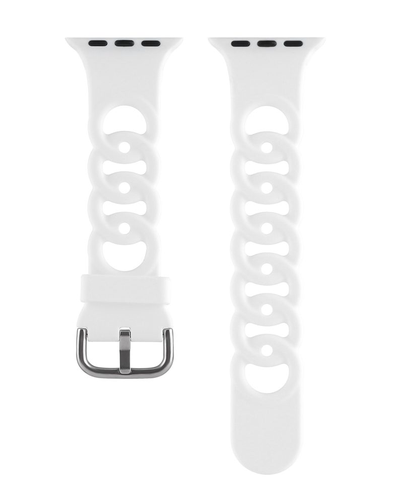 Flexi Silicone Strap - White