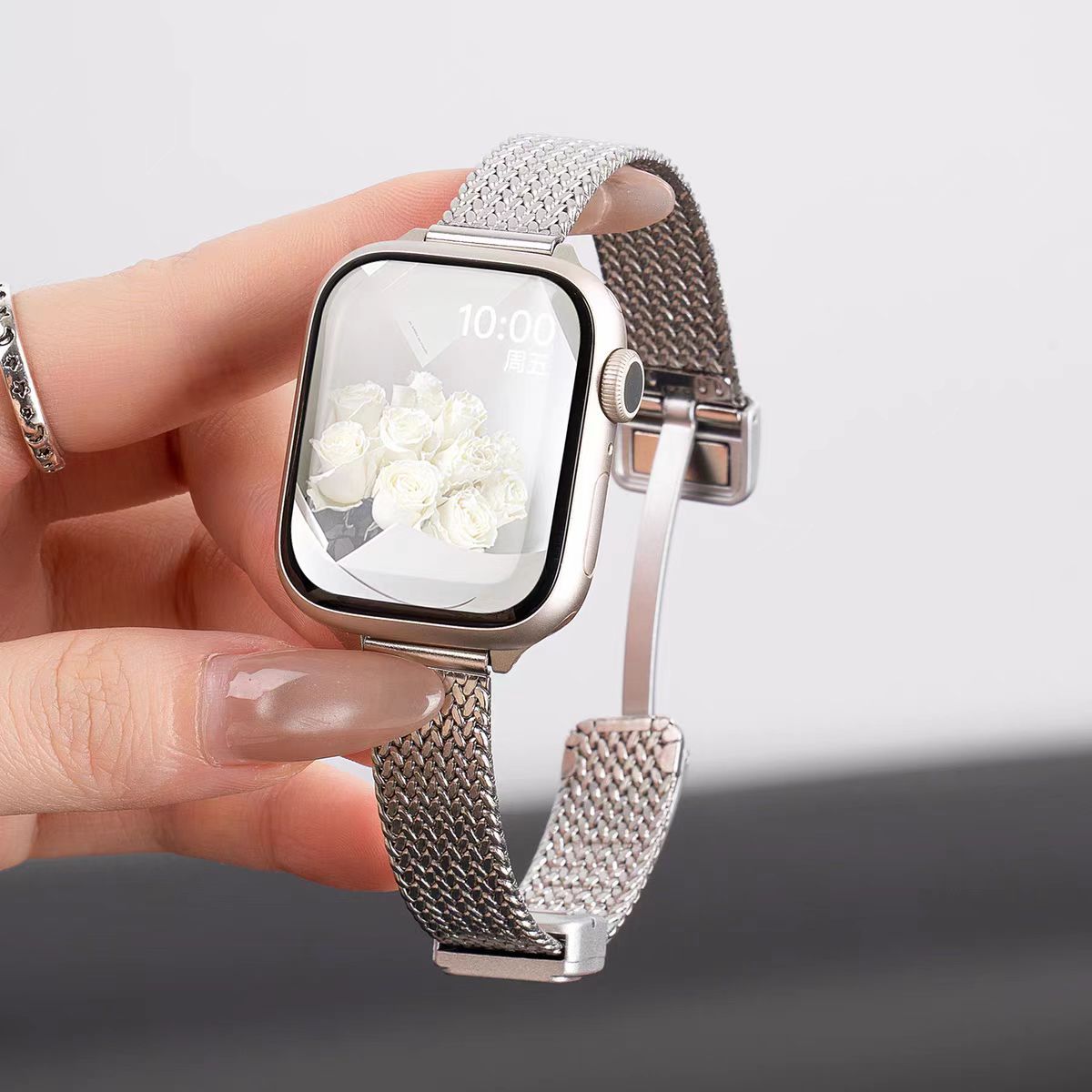 Luna Magnetic Strap - Silver