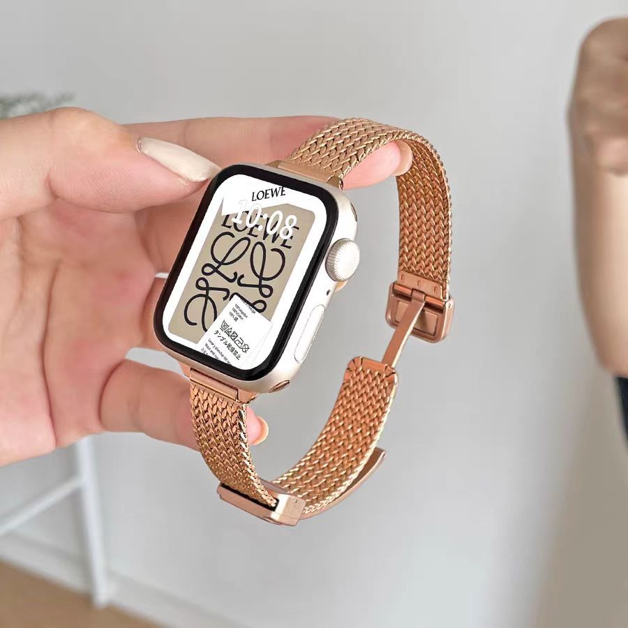 Luna Magnetic Strap - Vintage Rose Gold