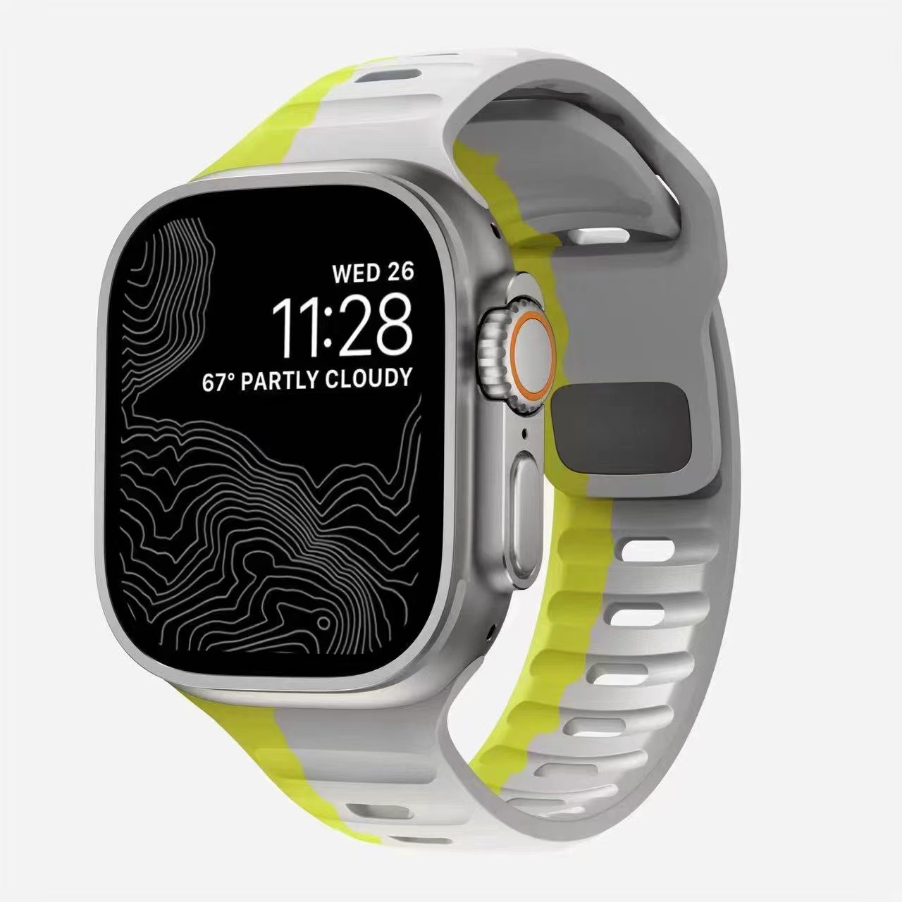 Sport Strap Raw - Fluorescent Light Gray