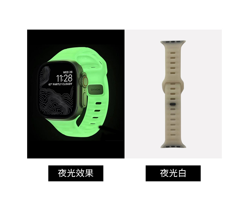 Sport Strap Raw - Glow in the Dark