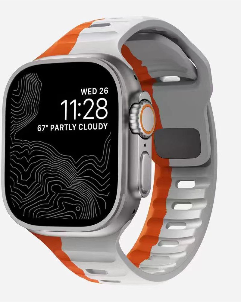 Sport Strap Raw - Orange Light Gray