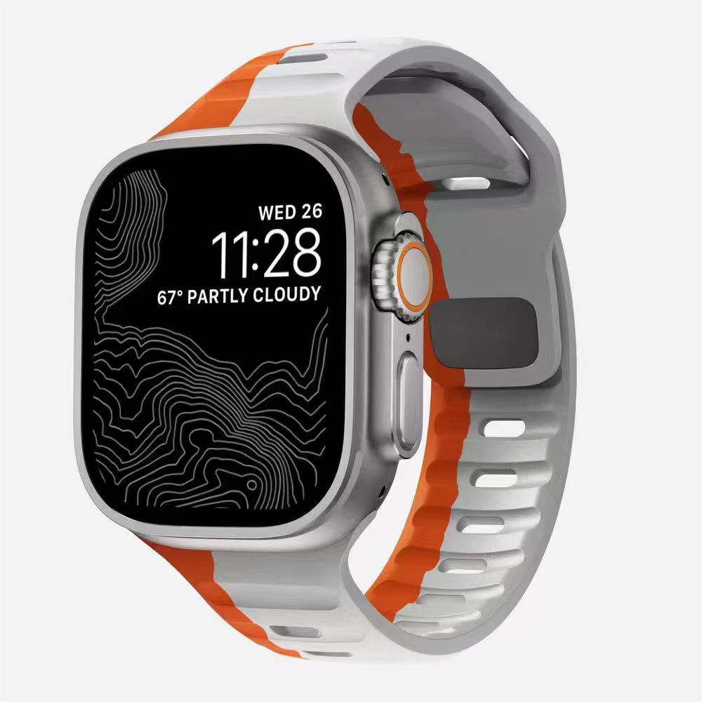 Sport Strap Raw - Orange Light Gray