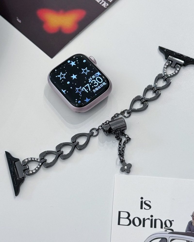 Sweetheart Bracelet Band - Black