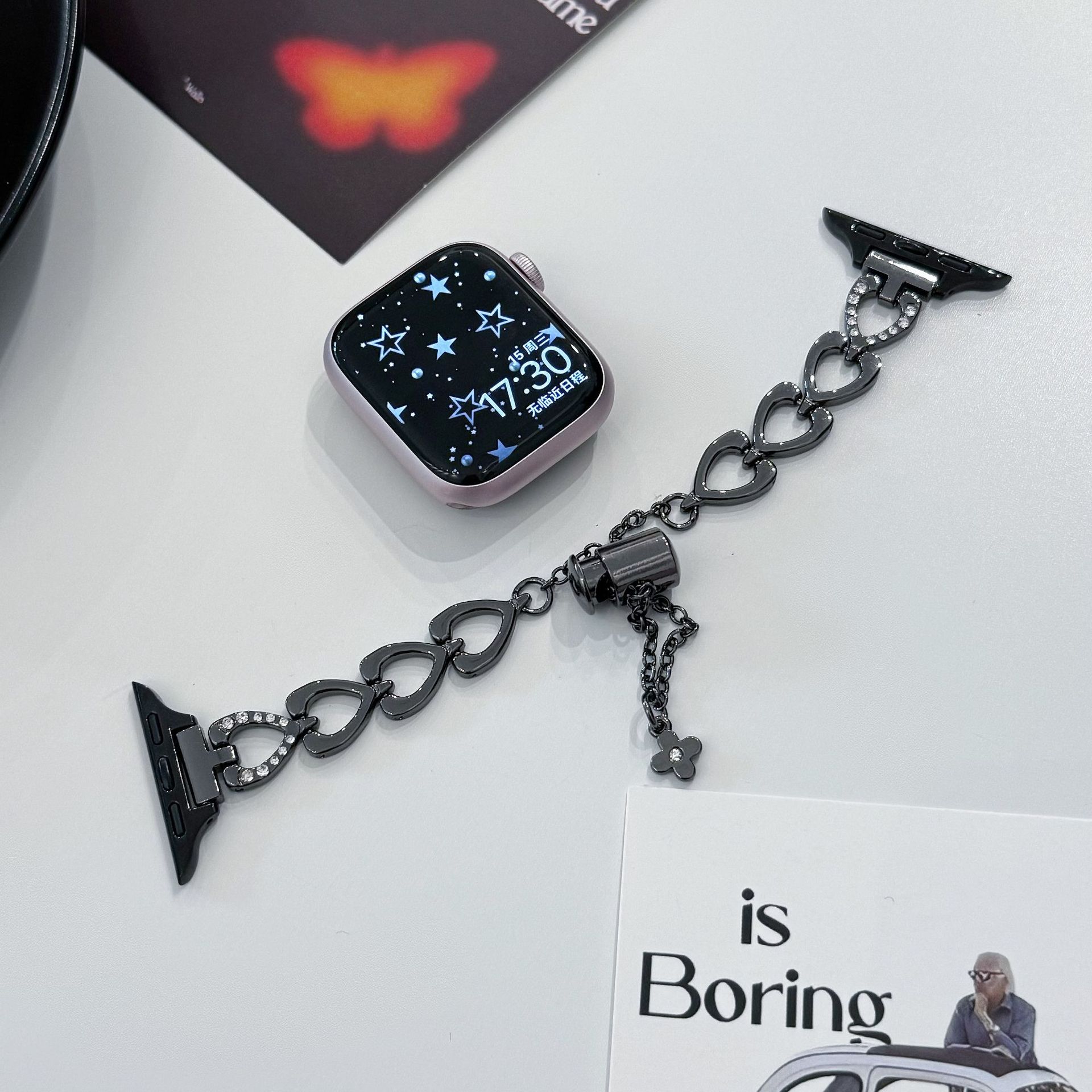 Sweetheart Bracelet Band - Black