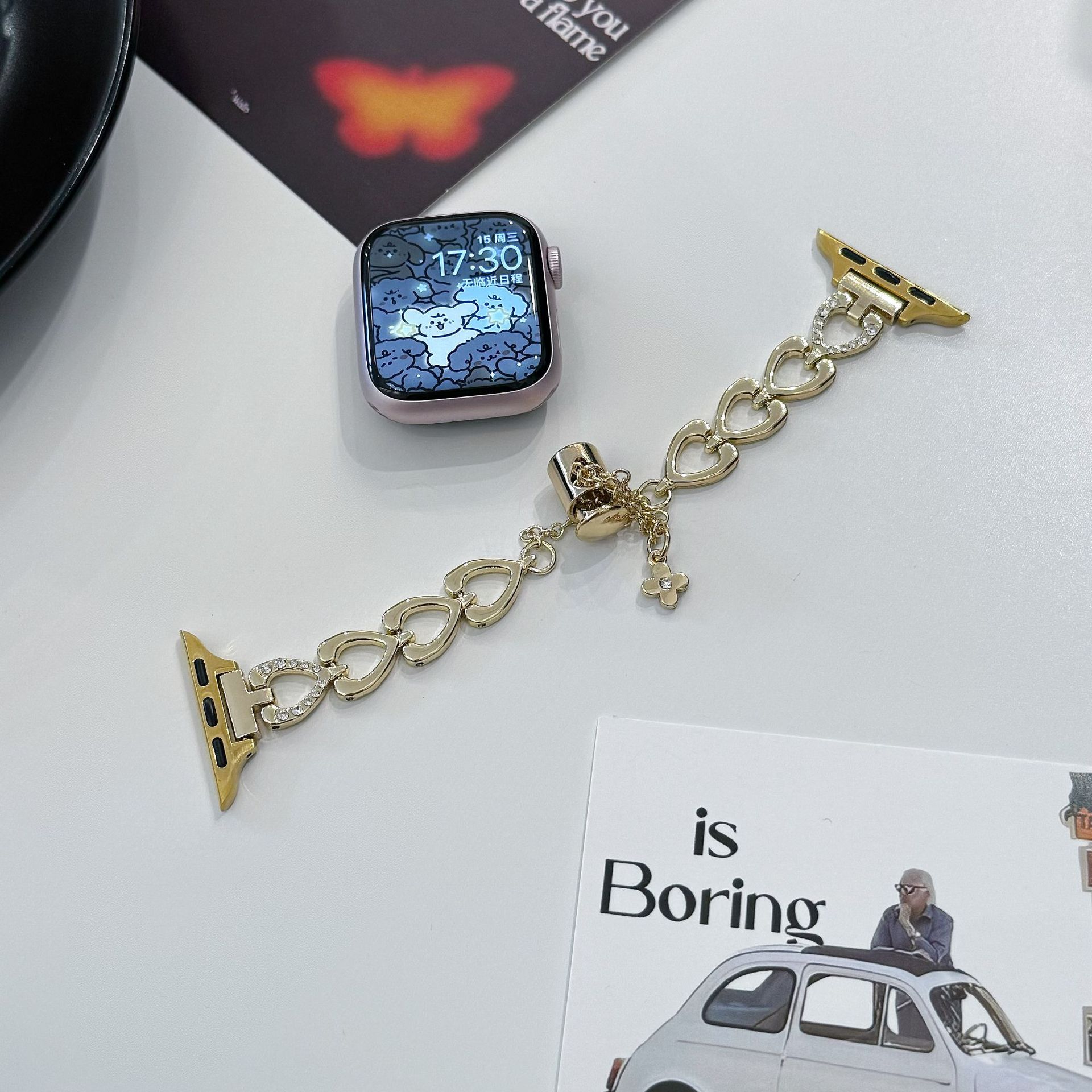 Sweetheart Bracelet Band - Gold