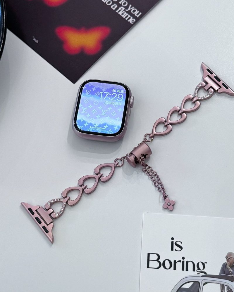 Sweetheart Bracelet Band - Rose Gold