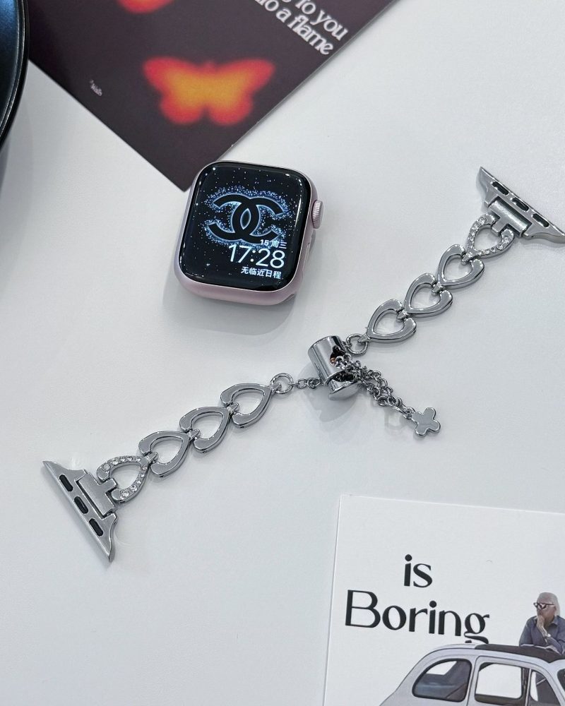 Sweetheart Bracelet Band - Silver