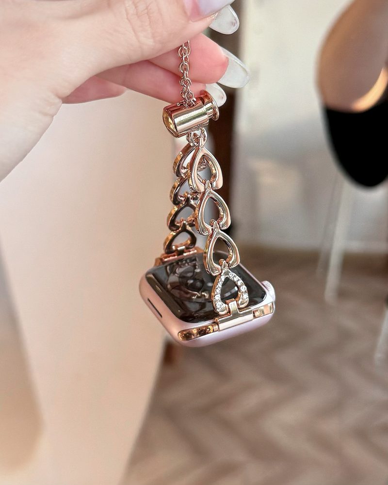 Sweetheart Bracelet Band - Vintage Rose Gold