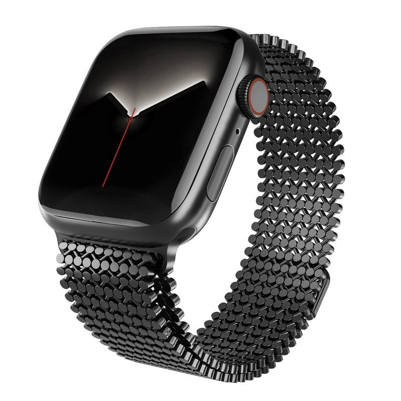 Zoe Magnetic Strap - Black Metal Apple Watch Band