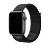 Black sport loop band for Apple Watch with cellular connectivity