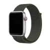 Apple Watch silver aluminum khaki sport loop band with cellular