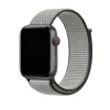 Apple Watch Series space gray with dark olive sport loop band