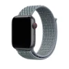 Apple Watch with gray sport loop band and cellular digital crown