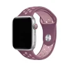 Apple Watch sport band active in purple and pink with ventilation holes
