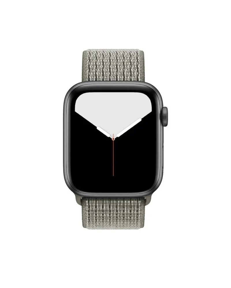 Apple Watch Series 7 sport loop band spruce fog gray fabric strap