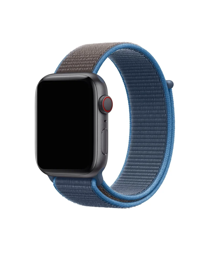 Apple Watch Sport Loop band Surf Blue nylon woven strap