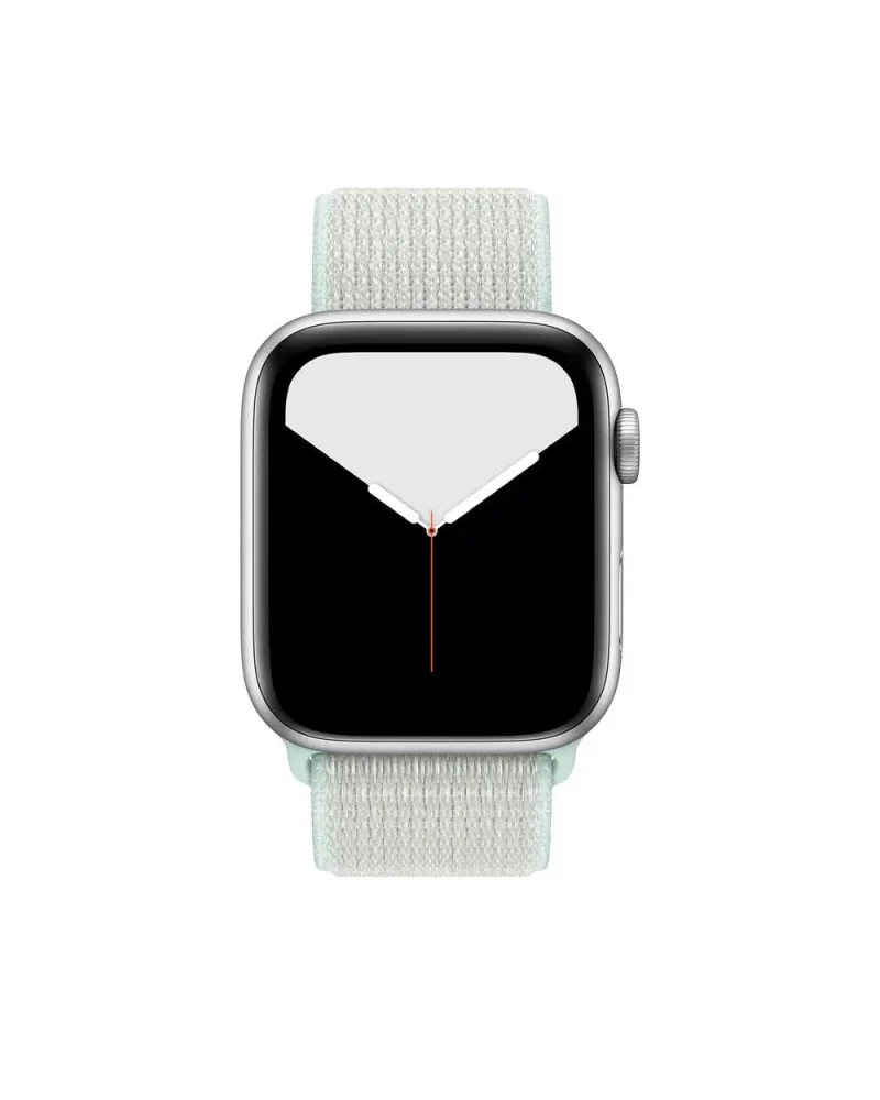 Apple Watch sport loop teal tint woven fabric band smartwatch