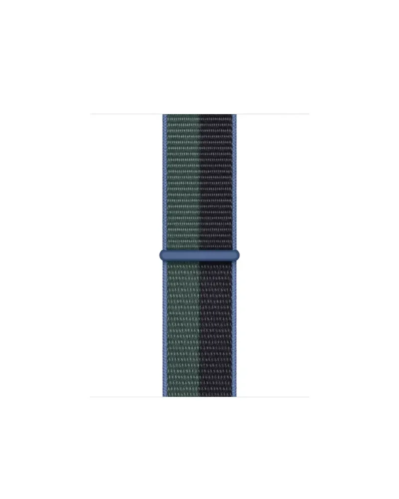 Midnight Eucalyptus Sport Loop woven nylon Apple Watch band strap