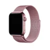 Rose pink Milanese loop mesh band for smart watch device
