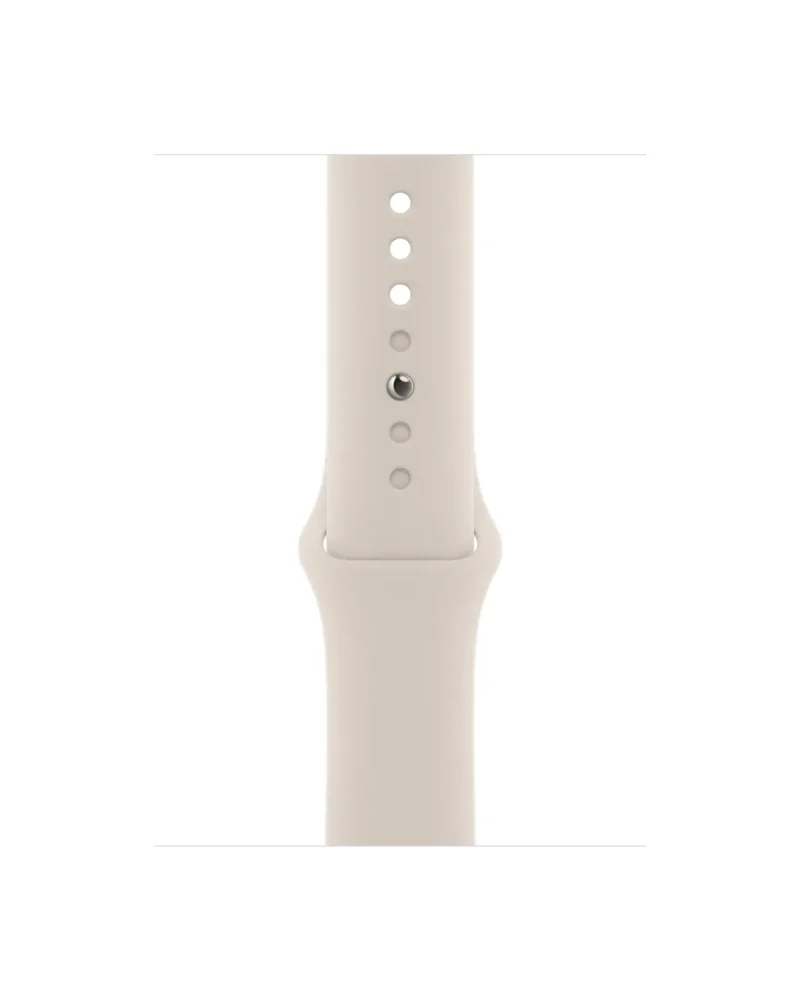 Starlight sport band for Apple Watch with soft silicone strap