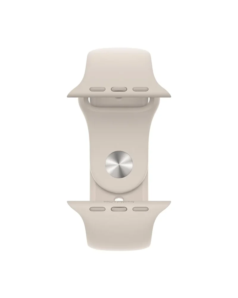 Starlight sport band with soft silicone strap and metal dial connector