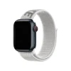 Apple Watch Series 7 sport loop band summit white fabric strap