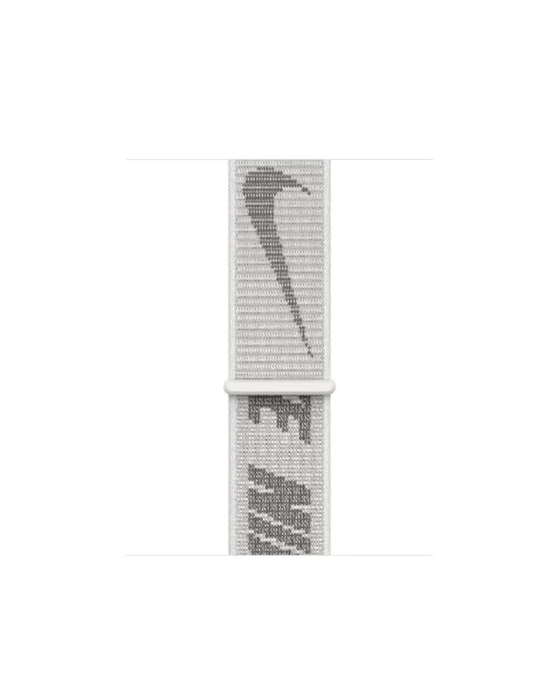 Apple Watch Summit White Sport Loop woven fabric band strap