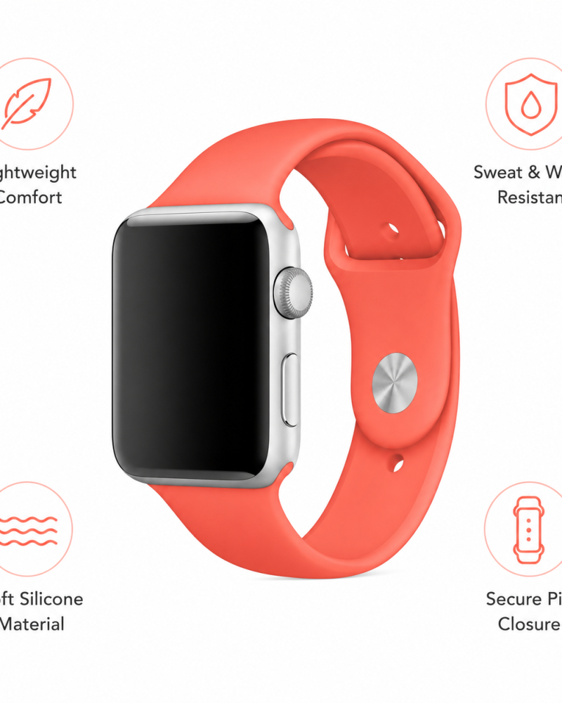 Sport Band – Apricot — infographic